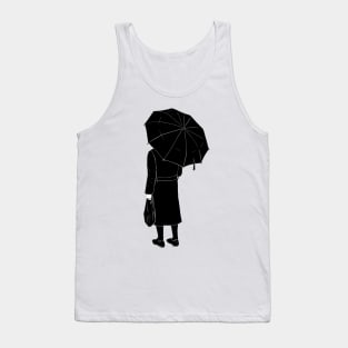 Orthodox jew under umbrella Tank Top